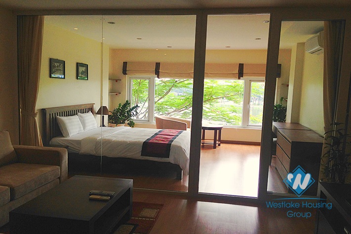 Nice 01 bedroom apartment for rent in Ba Dinh area, Hanoi
